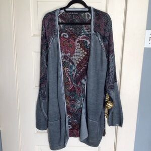 Gretty Ziegler Open-Front Cardigan